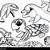 kids aquatic animals coloring pages