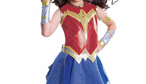 Deluxe Wonder Woman Toddler/Child Costume - PureCostumes.com