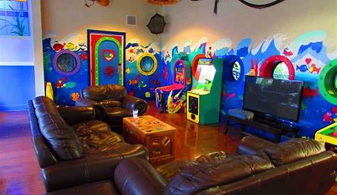 Kids Play Game Room room Tour With Lots Of DIY Ideas •
