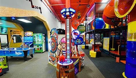 Kids Playing At Arcade Game Room Amusements In Cork Activities Airtastic Entertainment