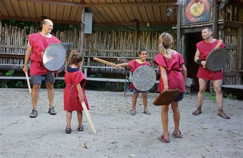 kids at gladiator school