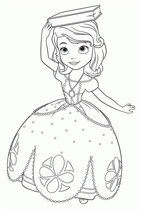 Kids Coloring Pages Sofia