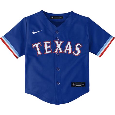 kids customized texas rangers jersey
