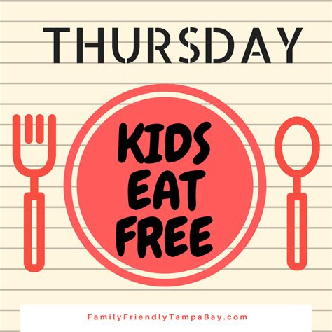kids eat free thursday