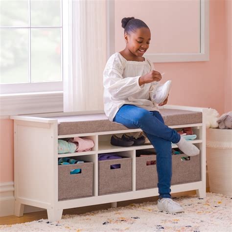 Organize Your Home with Stylish and Functional Kids Storage Bench