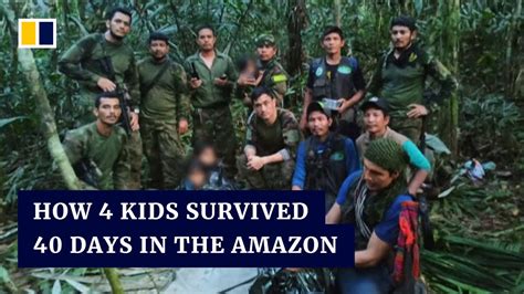kids survive in jungle