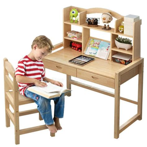kids wooden classroom furniture writing table
