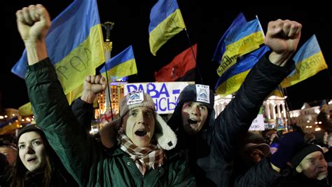 In Battered Ukraine, Spirit Of Defiance Lives On In Maidan Square