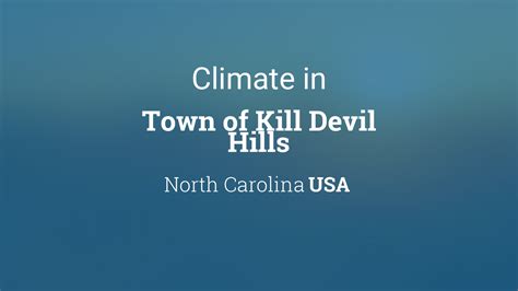 Kill Devil Hills Weather October