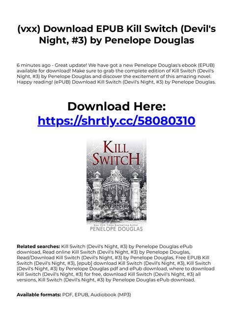 Kill Switch Pdf Download