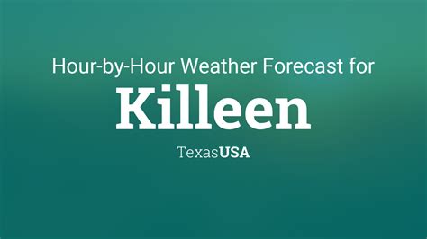 killeen texas forecast