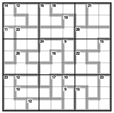 Killer Sudoku Example