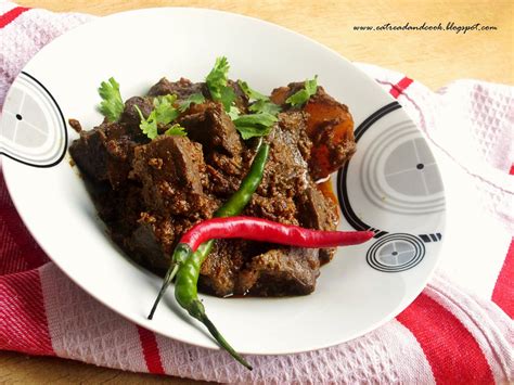 killing goat liver curry
