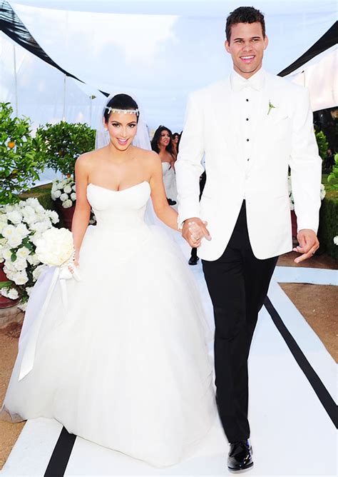 Kim Kardashian Wedding Pictures With Kris Humphries POPSUGAR Celebrity