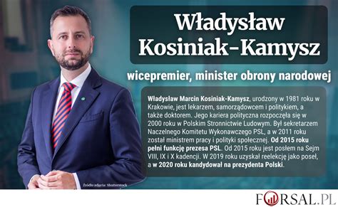 kim jest kosiniak kamysz