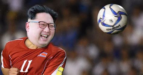 kim jong un football