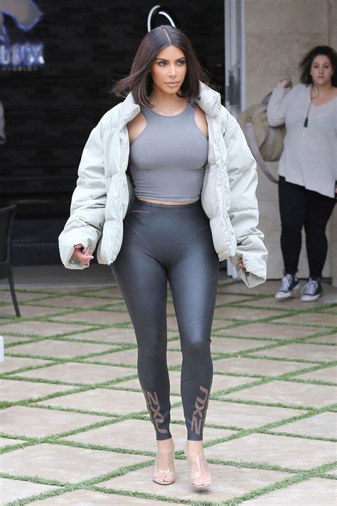 kim kardashian leggings outfits
