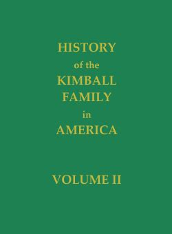 kimball family in america