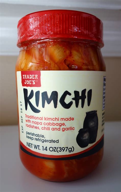 kimchi at trader joe's