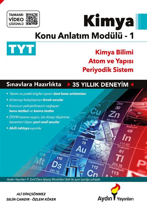 Puan Yayınları TYT Kimya PDİF Konu Anlatım Fasikülleri