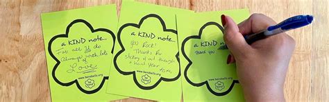 kind notes to write to students
