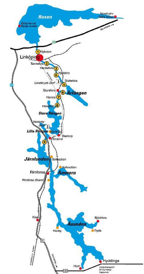 Wasserwege in Schweden Der Kinda Kanal Waterways