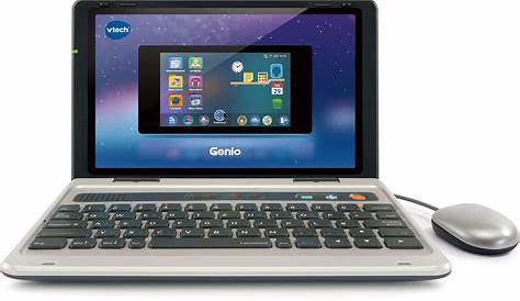 VTech Genio My First Laptop, Silver, Educational Laptop for Kids with