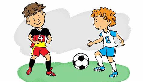 Cartoon kids, Kids vector, Kids soccer