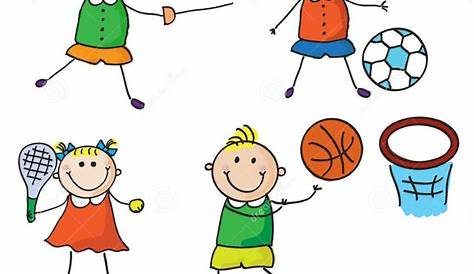 Sports clipart children's, Sports children's Transparent FREE for