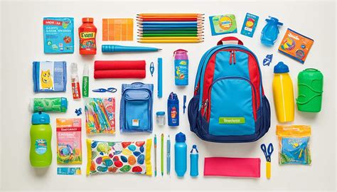 Kindergarten Backpack Supplies