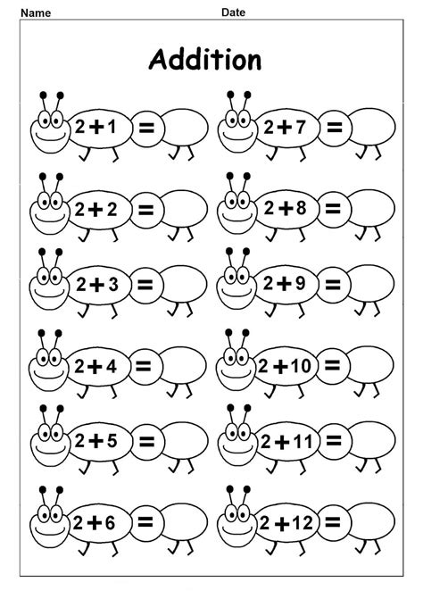 Kindergarten High Level Math Worksheets