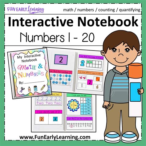 Kindergarten Math Printable Interactive Math