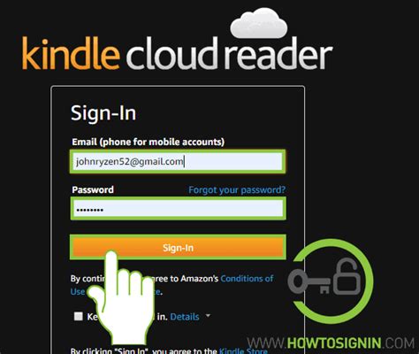 kindle cloud reader sign in photos