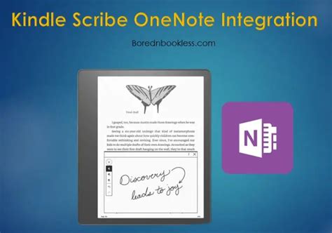 kindle scribe sync with onenote