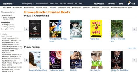 kindle unlimited ebook store
