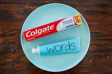 Kindness Object Lesson With Toothpaste