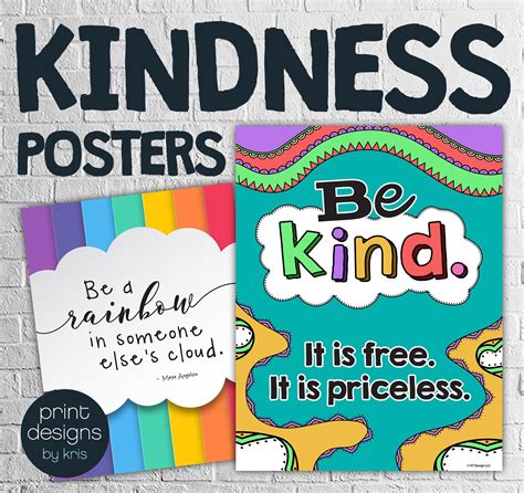 kindness posters for school