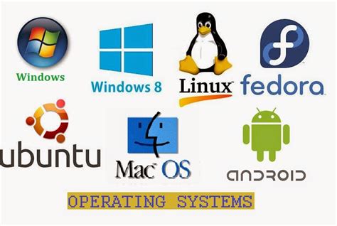 kinds of computer operating systems