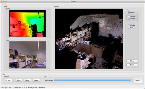 Kinect V1 3D Scanner Software