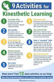 kinesthetic learning meaning in urdu with example