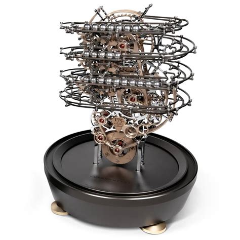 Kinetic Rolling Ball Clock