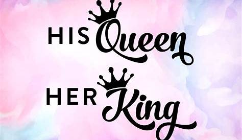 Couple King/queen SVG Cricut/silhouette Cut File Etsy