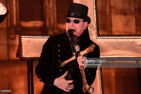 King Diamond performs without makeup during Rockstar Mayhem Festival... News Photo Getty Images