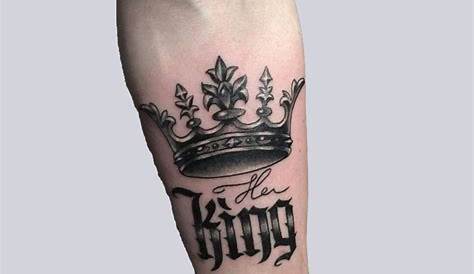 King Logo Tattoo Hand Crown Along With Name Wrist Done By Mumbai