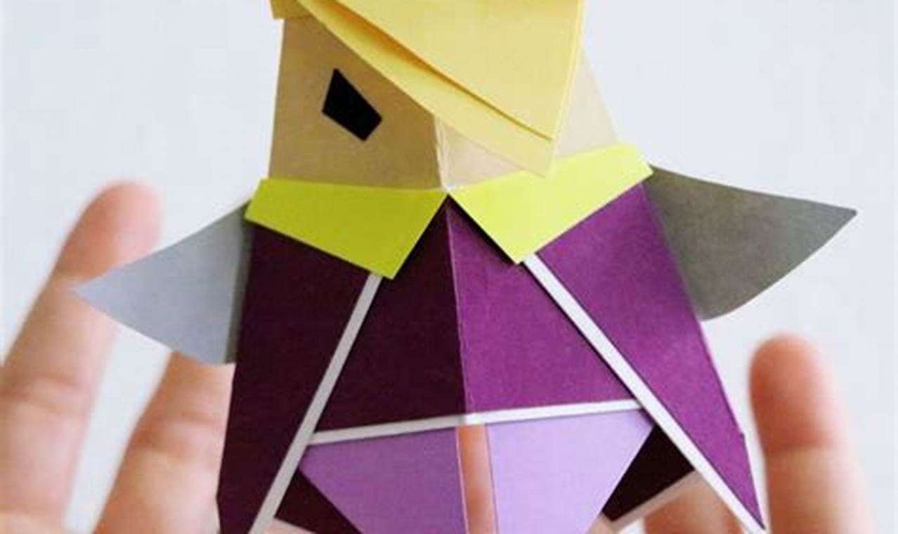 king olly origami instructions