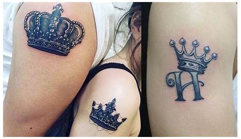51 King and Queen Tattoos for Couples Page 2 of 5 StayGlam