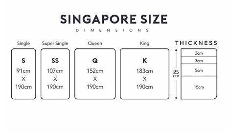 King Size Bed Dimensions Cm Singapore