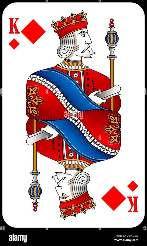 King A Standard Deck Of Playing Cards