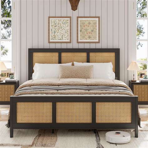 King Cane Bed Frame