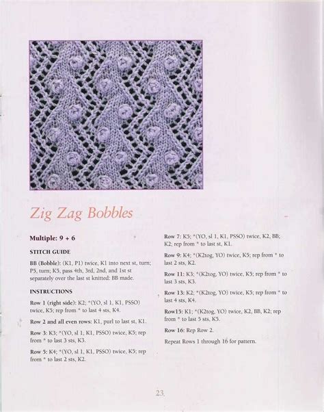 King Charles Brocade Knitting Pattern